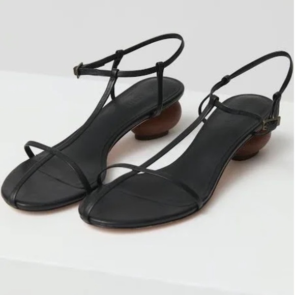 st.agni Shoes St Agni Mid Wood Heel Sandals 35 Poshmark